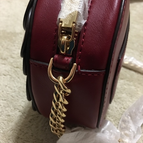 SALE 🌹MICHAEL KORS SEQUINS GINNY MEDIUM MESSENGER - Picture 7 of 8